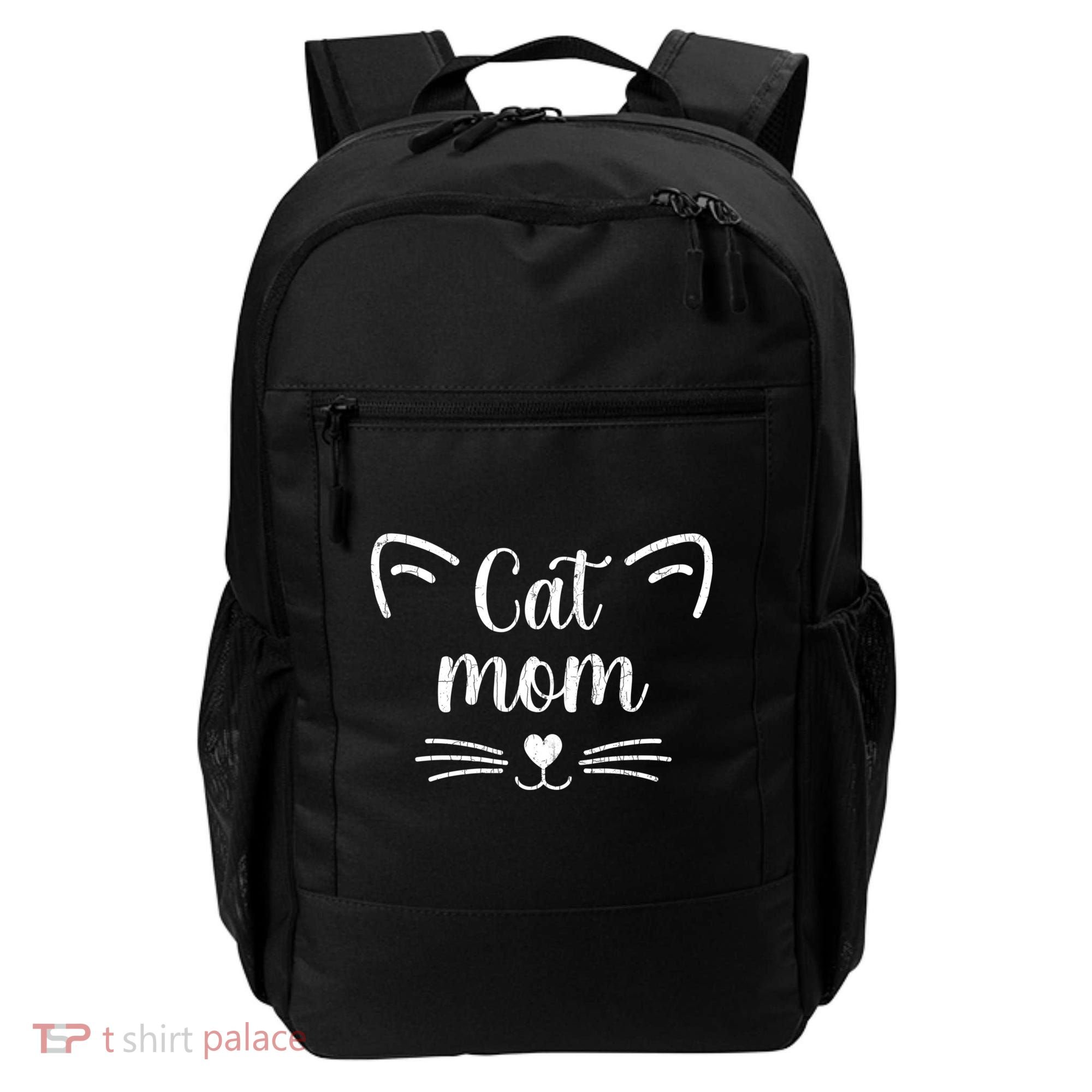 Cat Mom Funny Owner Graphic Backpack