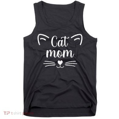 Cat Mom Funny Owner Graphic Tank Top