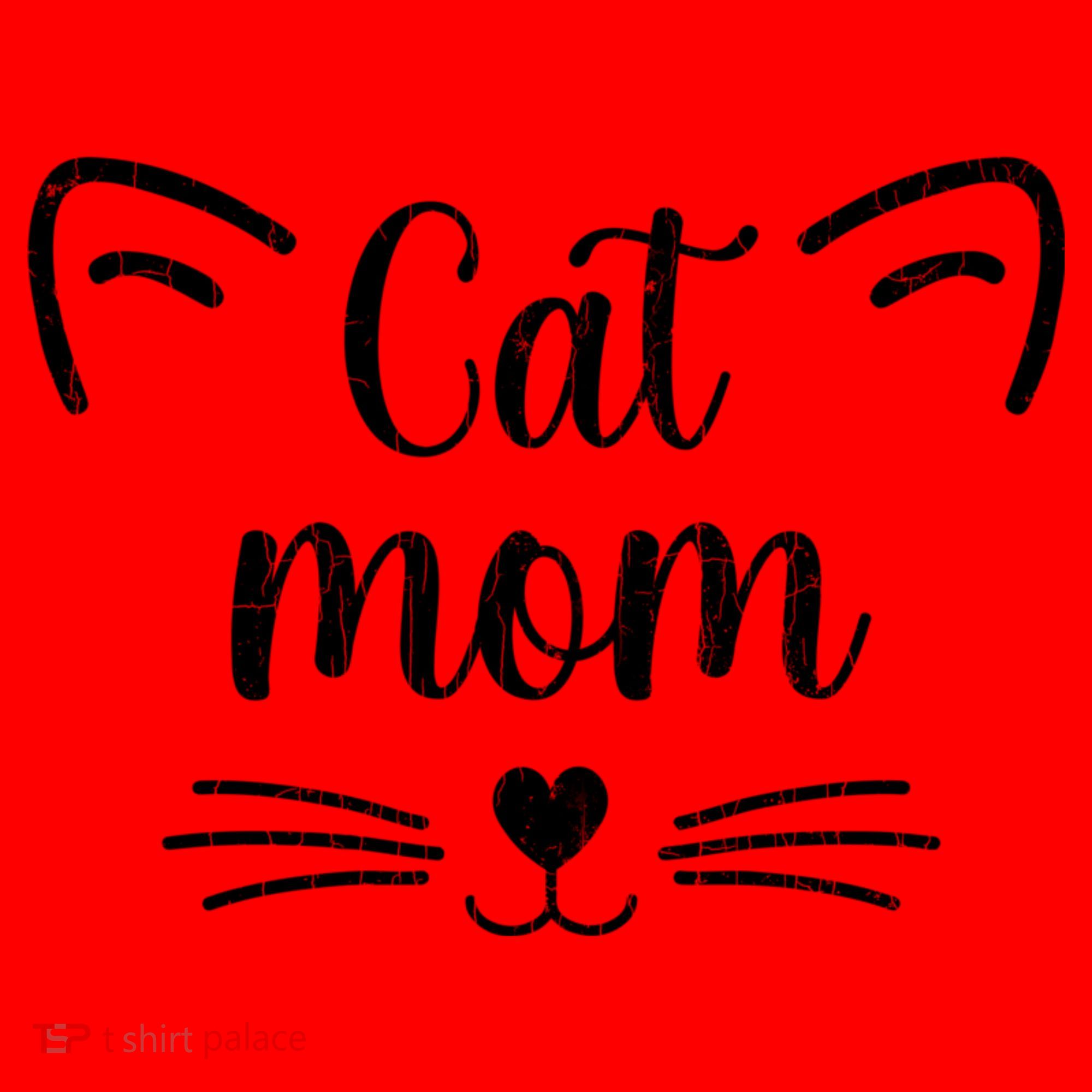 Cat Mom Funny Owner Graphic Santa Hat