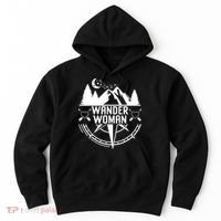 Compass Mountain For Wo,Wander Woman Hiking Hoodie thumb 0