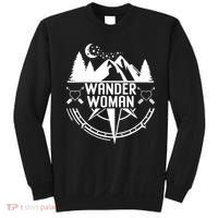 Compass Mountain For Wo,Wander Woman Hiking Sweatshirt thumb 0