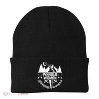 Compass Mountain For Wo,Wander Woman Hiking Beanie thumb 0