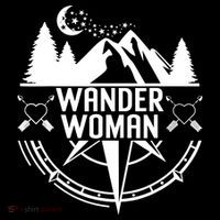 Compass Mountain For Wo,Wander Woman Hiking Women's Hoodie thumb 2