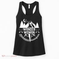 Compass Mountain For Wo,Wander Woman Hiking Women's Tank Top thumb 0