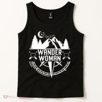 Compass Mountain For Wo,Wander Woman Hiking Tank Top thumb 2
