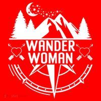 Compass Mountain For Wo,Wander Woman Hiking Santa Hat thumb 1
