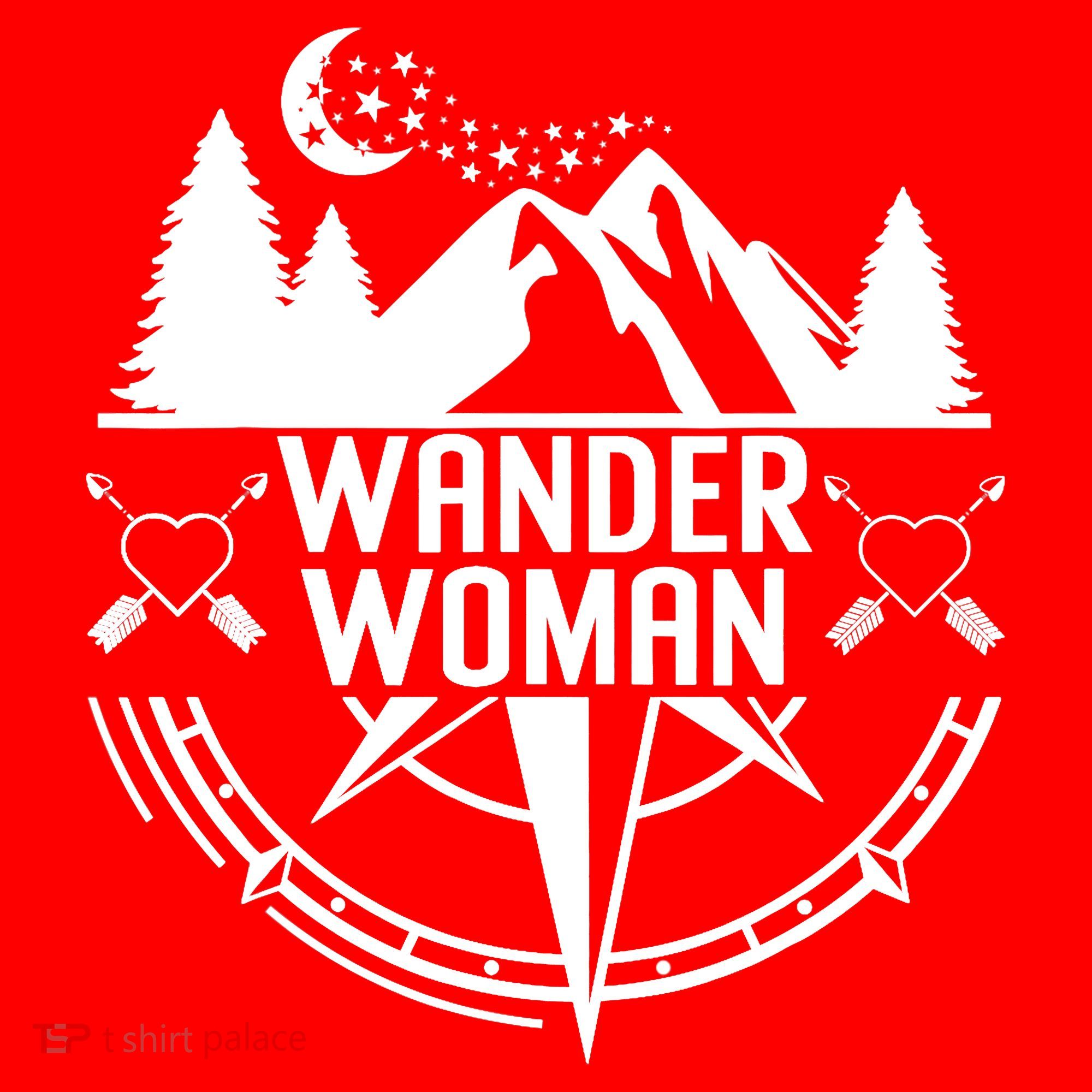 Compass Mountain For Wo,Wander Woman Hiking Santa Hat