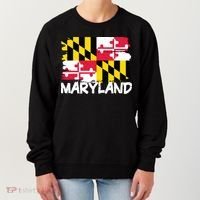 Cool Maryland Flag Women's Sweatshirt thumb 0