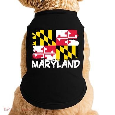 Cool Maryland Flag Doggie Tank