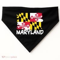 Cool Maryland Flag USA-Made Doggie Bandana thumb 0