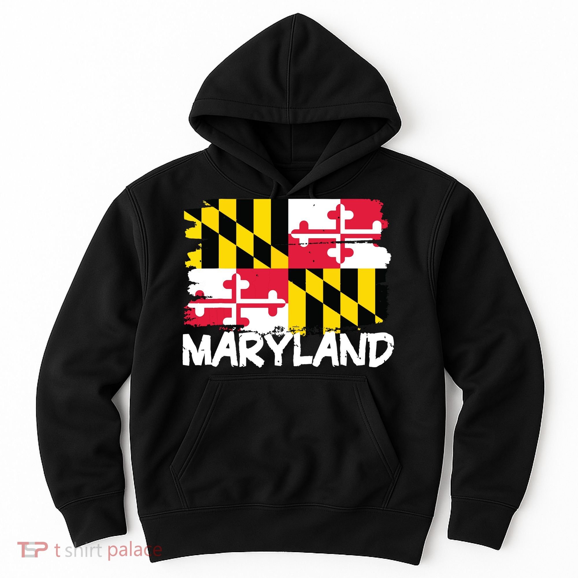 Cool Maryland Flag Hoodie