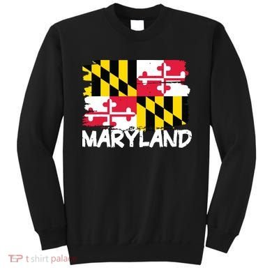 Cool Maryland Flag Sweatshirt