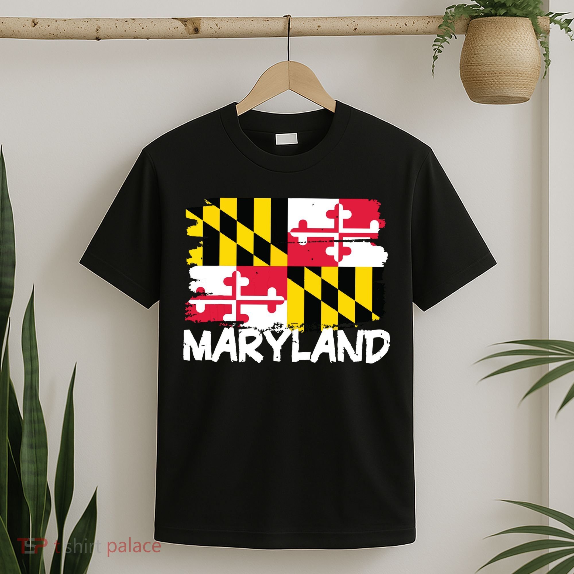 Cool Maryland Flag T-Shirt