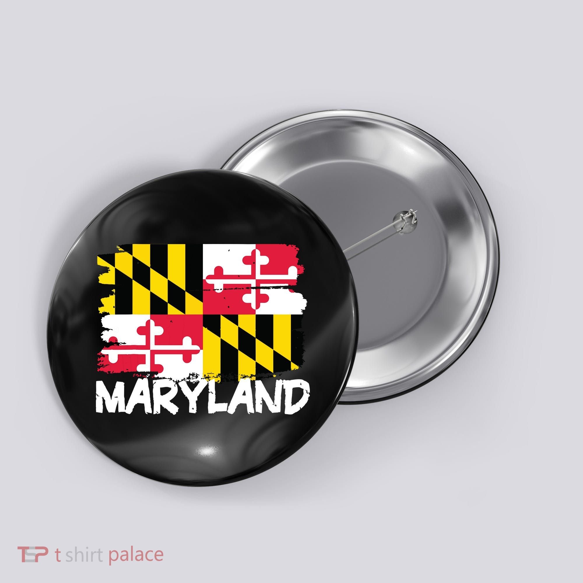 Cool Maryland Flag Button
