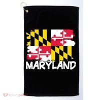 Cool Maryland Flag Golf Towel thumb 0