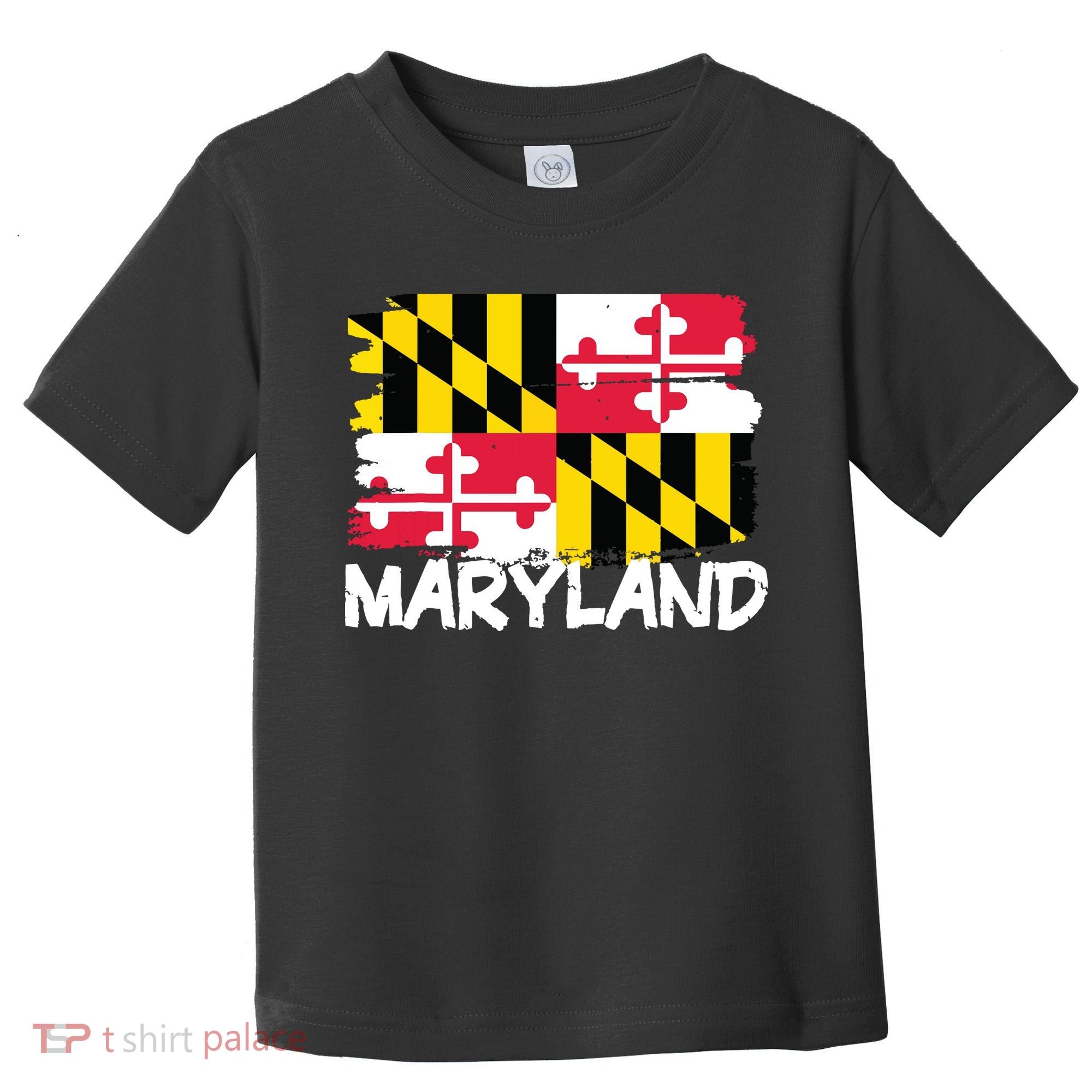 Cool Maryland Flag Toddler T-Shirt