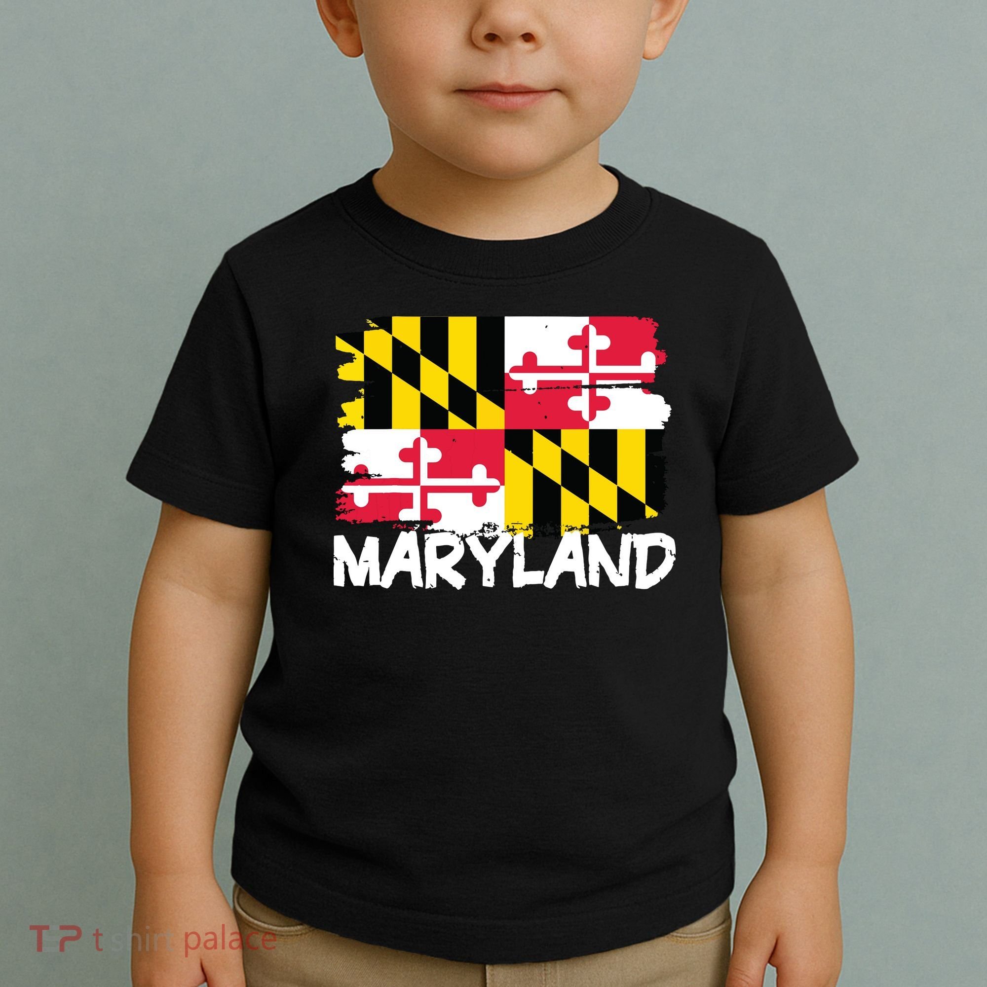 Cool Maryland Flag Toddler T-Shirt