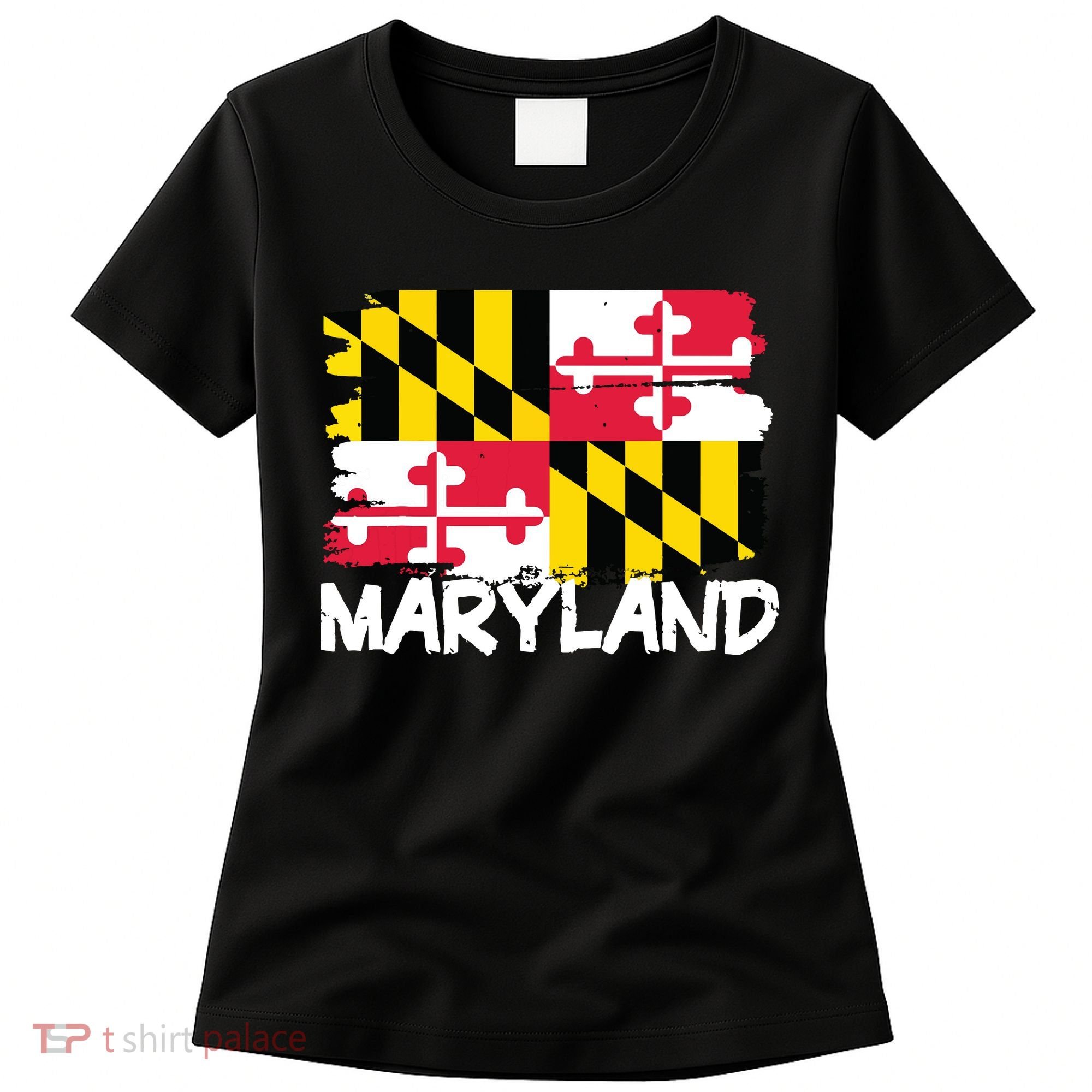 Cool Maryland Flag Women's T-Shirt