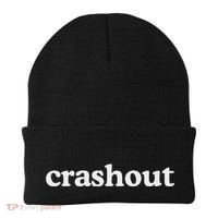 Crashout Meme Funny Beanie thumb 0