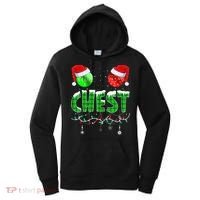 Chestnuts Matching Family Funny Chest Nuts Christmas Couples Women's Hoodie thumb 0
