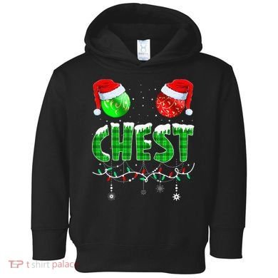 Chestnuts Matching Family Funny Chest Nuts Christmas Couples Toddler Hoodie