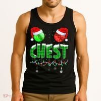 Chestnuts Matching Family Funny Chest Nuts Christmas Couples Tank Top thumb 3