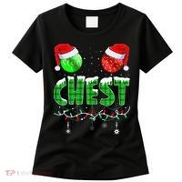 Chestnuts Matching Family Funny Chest Nuts Christmas Couples Women's T-Shirt thumb 0