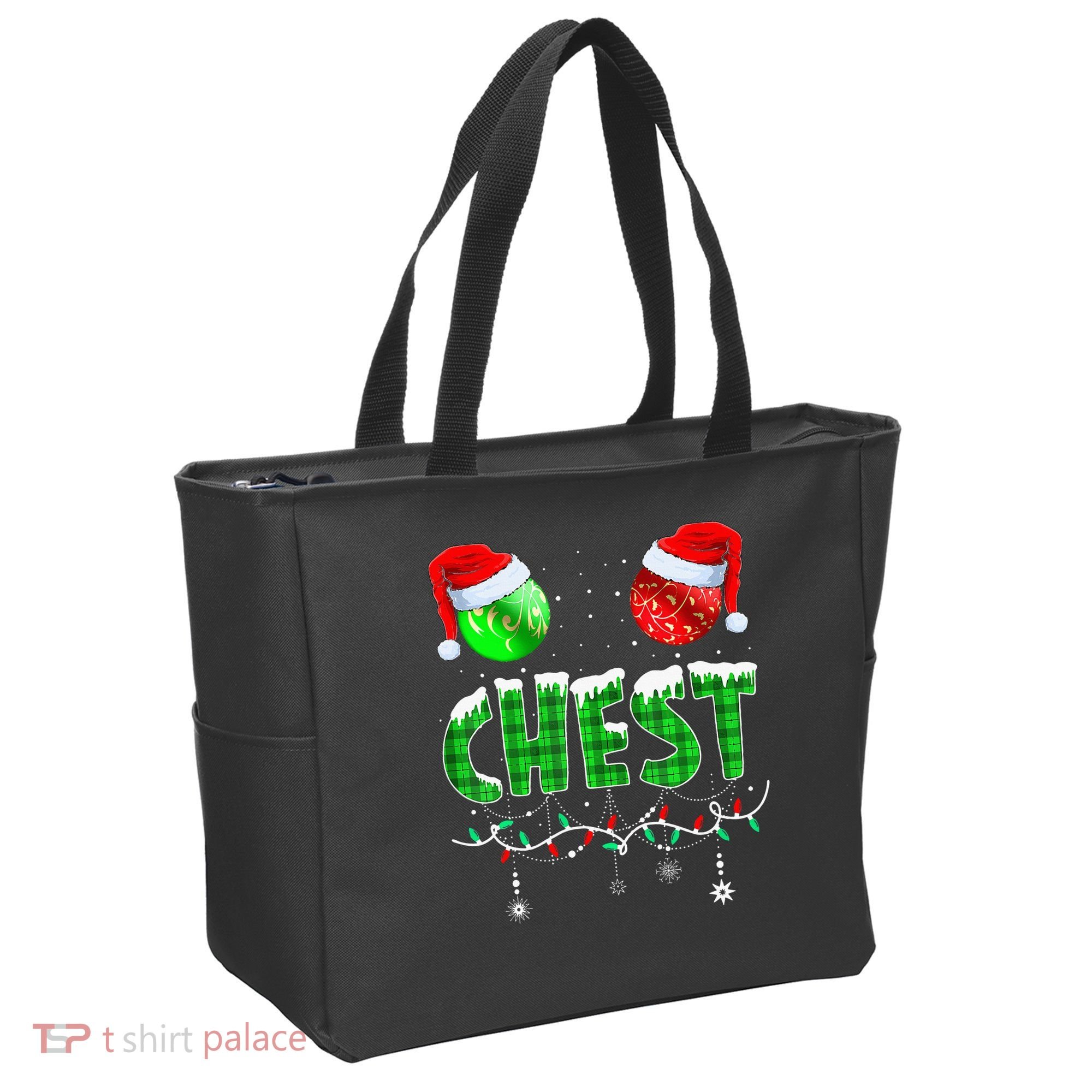 Chestnuts Matching Family Funny Chest Nuts Christmas Couples Tote Bag
