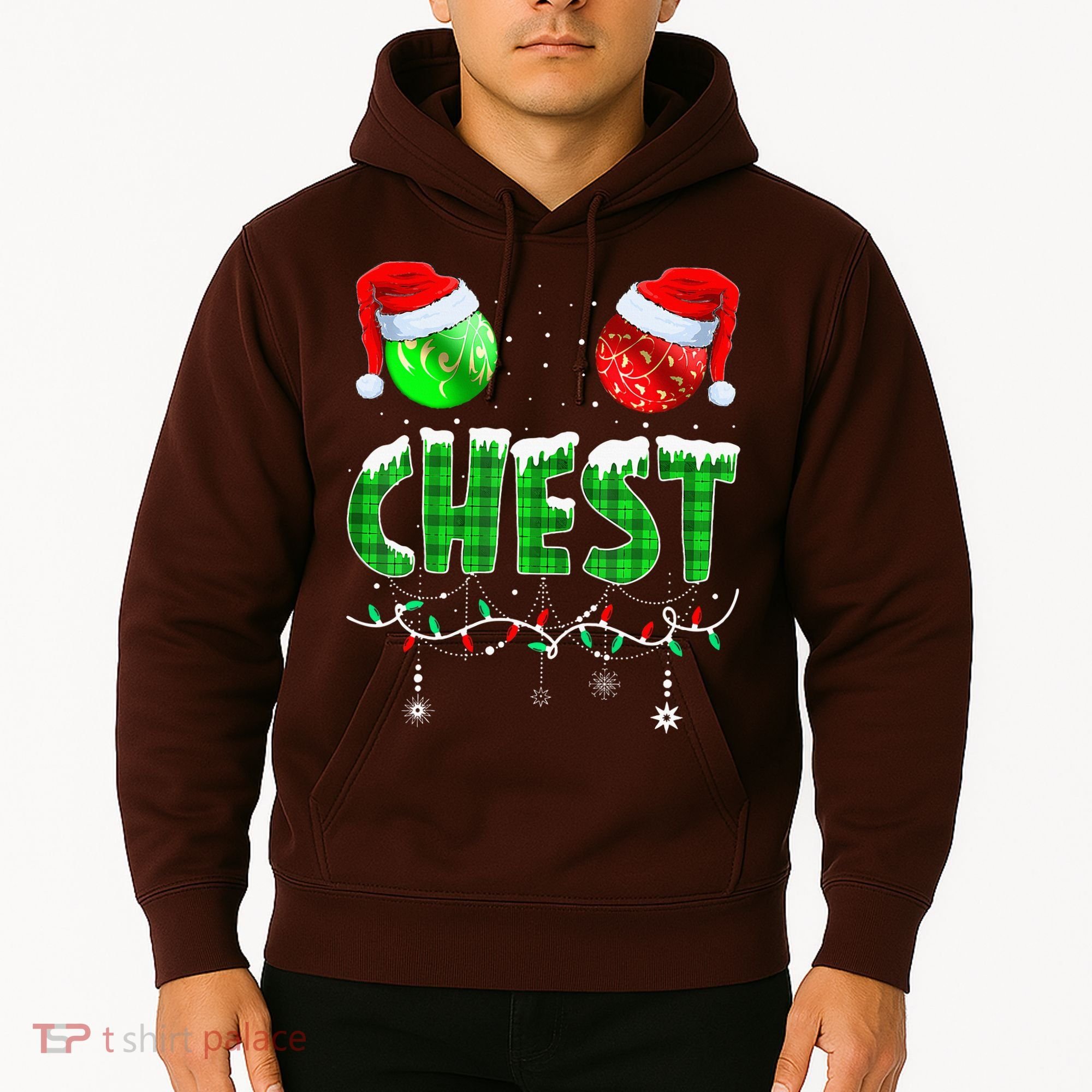 Chestnuts Matching Family Funny Chest Nuts Christmas Couples Hoodie