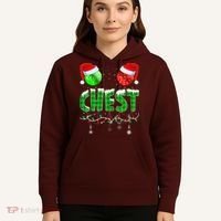 Chestnuts Matching Family Funny Chest Nuts Christmas Couples Hoodie thumb 5