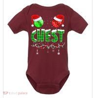 Chestnuts Matching Family Funny Chest Nuts Christmas Couples Baby Bodysuit thumb 0