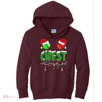 Chestnuts Matching Family Funny Chest Nuts Christmas Couples Kids Hoodie thumb 0