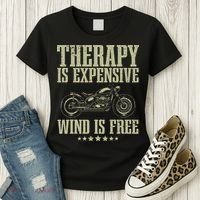 Cool Motorcycle For Women Motorcycle Lovers Bike Rider Women's T-Shirt thumb 3