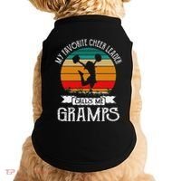 Cheerleading My Favorite Cheerleader Calls Me Gramps Doggie Tank thumb 0