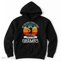 Cheerleading My Favorite Cheerleader Calls Me Gramps Hoodie thumb 0