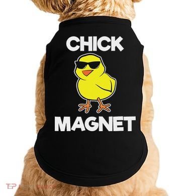 Chick Magne Funny Easter Cool Chick Doggie Tank