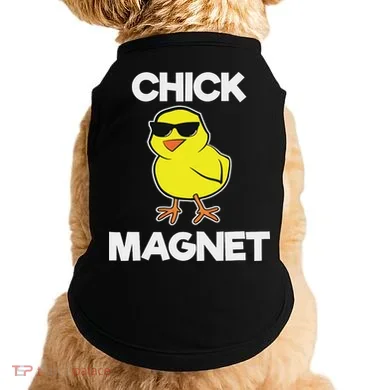 Chick Magne Funny Easter Cool Chick Doggie Tank