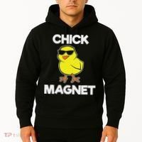 Chick Magne Funny Easter Cool Chick Hoodie thumb 2