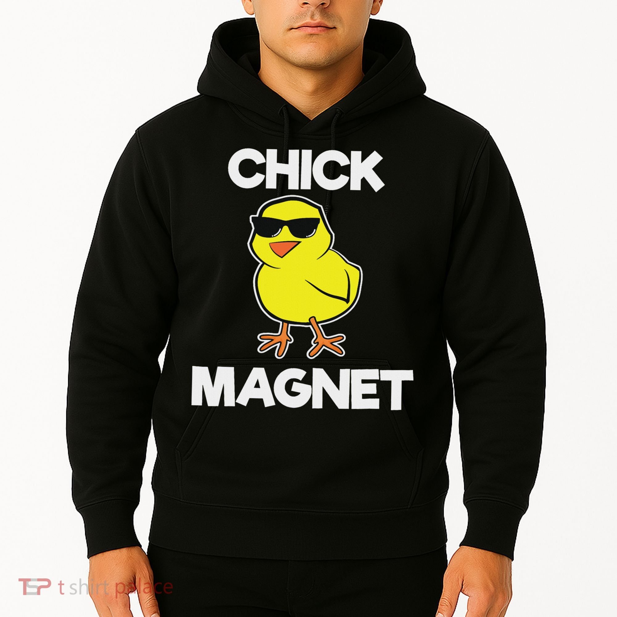 Chick Magne Funny Easter Cool Chick Hoodie