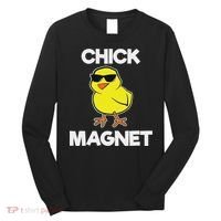 Chick Magne Funny Easter Cool Chick Long Sleeve Shirt thumb 0