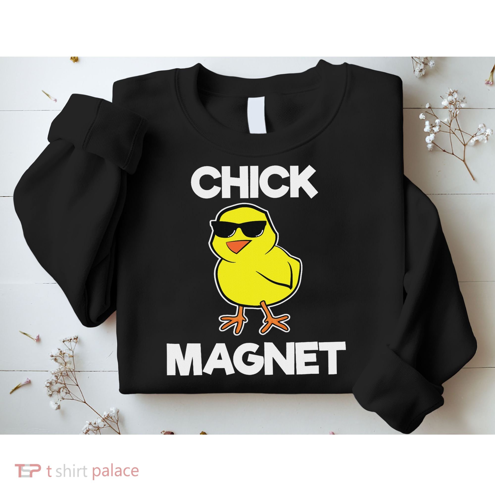 Chick Magne Funny Easter Cool Chick Sweatshirt