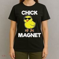 Chick Magne Funny Easter Cool Chick T-Shirt thumb 4