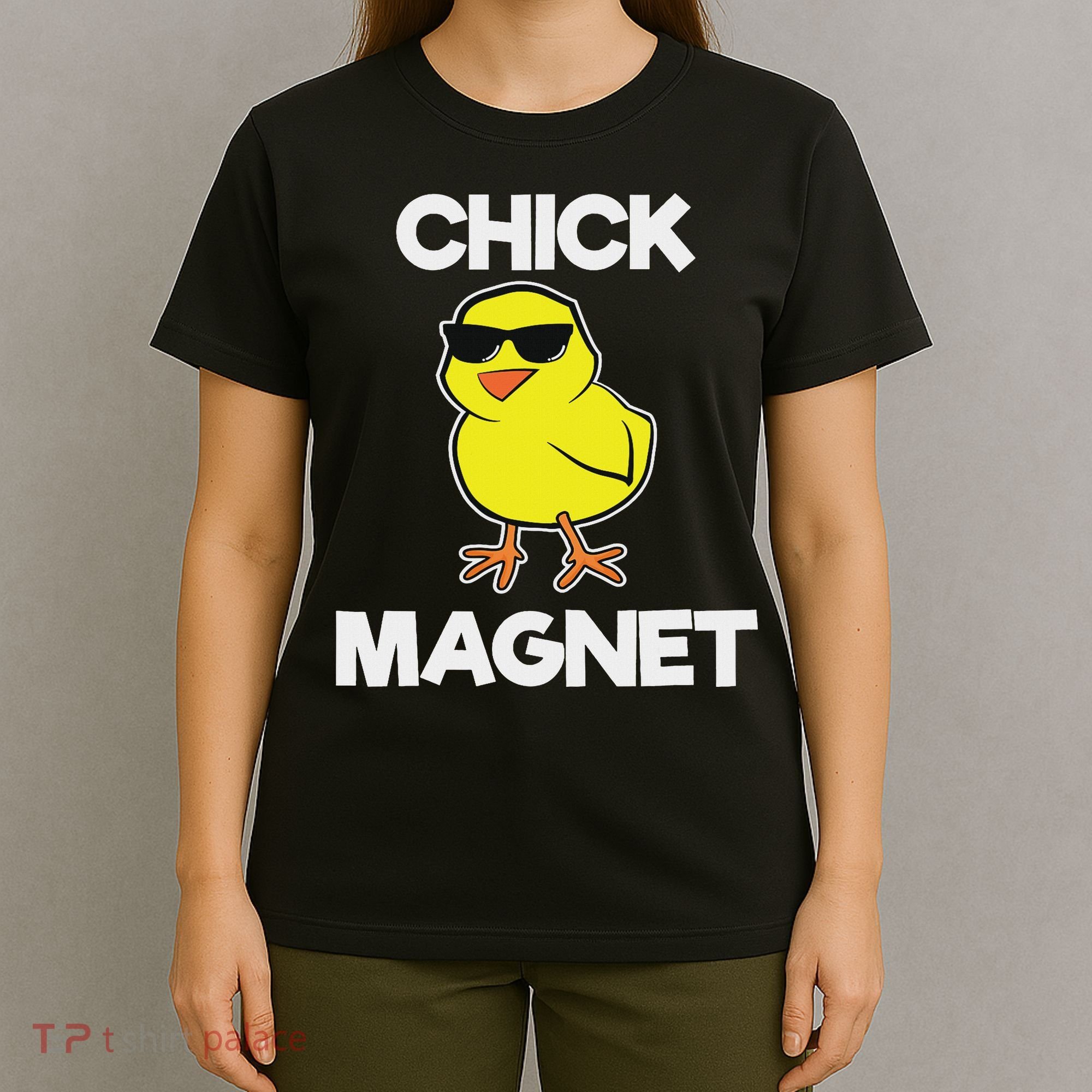 Chick Magne Funny Easter Cool Chick T-Shirt