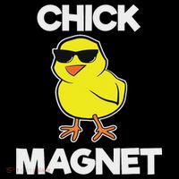 Chick Magne Funny Easter Cool Chick Mousepad thumb 1