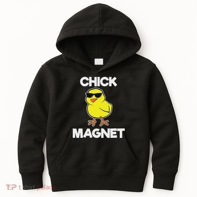 Chick Magne Funny Easter Cool Chick Kids Hoodie