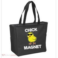 Chick Magne Funny Easter Cool Chick Tote Bag thumb 2