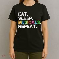Cute Musicals Gift Funny Theatre Life Drama Theater Gift T-Shirt thumb 4