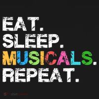 Cute Musicals Gift Funny Theatre Life Drama Theater Gift T-Shirt thumb 7