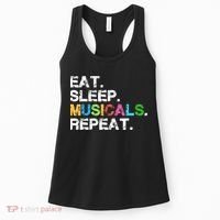 Cute Musicals Gift Funny Theatre Life Drama Theater Gift Women's Tank Top thumb 0