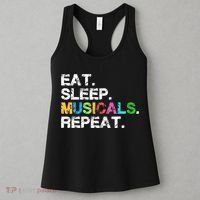 Cute Musicals Gift Funny Theatre Life Drama Theater Gift Women's Tank Top thumb 3